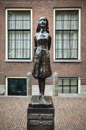 Anne Frank Denkmal - Amsterdam - Foto © Dietrich Hackenberg