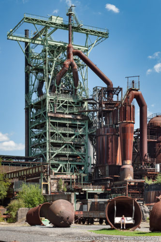 Hochofen III der Henrichshütte - Industriemuseum in Hattingen - Foto © Dietrich Hackenberg