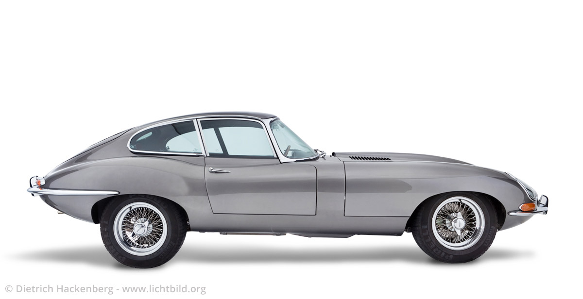 Jaguar-Automobil - Fotografiert für einen Museumsprospekt - Foto © Dietrich Hackenberg und Joe Kramer