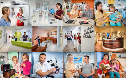 Motiv Zahnarztpraxis für die Werbung - Foto © Dietrich Hackenberg