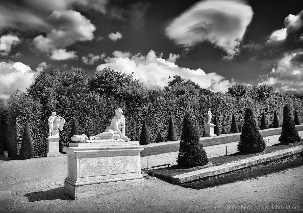 Skulpturen im Garten von Versailles - Paris, Frankreich - Foto © Dietrich Hackenberg