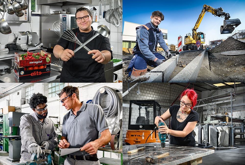 Ausbildung im Handwerk. © Dietrich Hackenberg - www.lichtbild.org