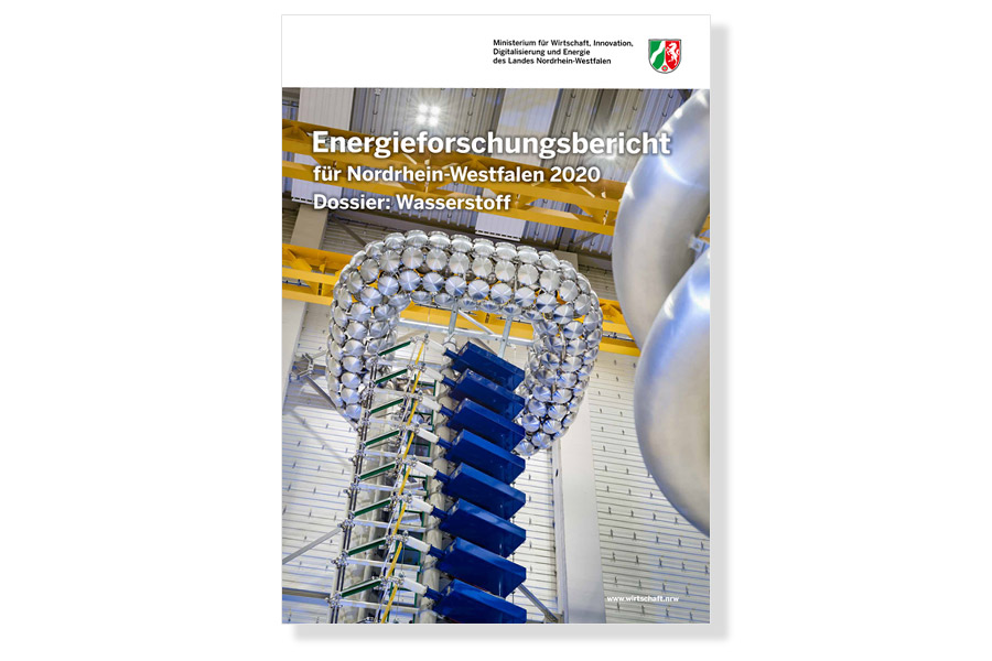 Titelseite Energieforschungsbericht NRW 2020