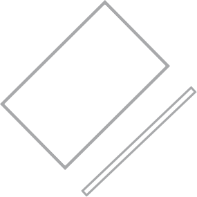 Grafik Depron liegen und hochkant