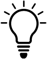 Glühbirne schwarz