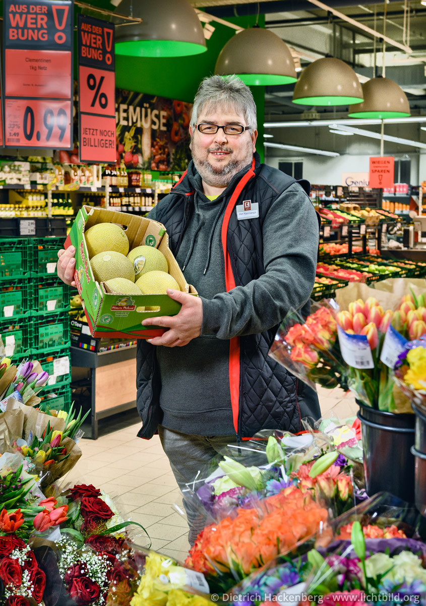 Mitarbeiter bei Kaufland Hohenlimburg