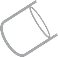 Grafik Stufenlinsen-Lampe, 600 Watt