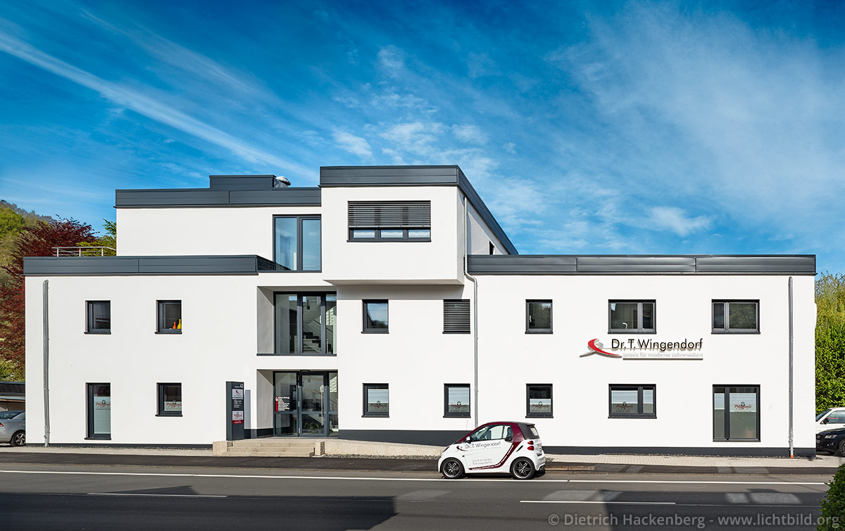 Ein modernes Praxisgebäude in Grevenbrück