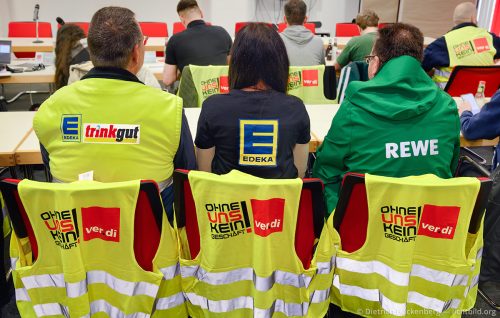 ver.di Handel NRW Tarifverhandlung 2023 - Einzelhandel in Düsseldorf