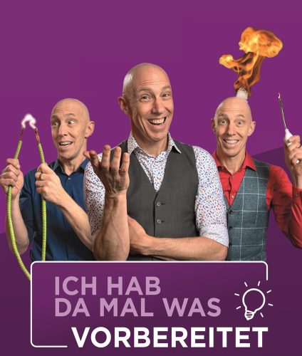Ich hab da mal was vorbereitet — Pressebild des Physikanten Markus Weber