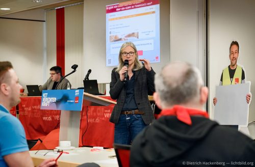 Silke Zimmer, Tarifkonferenz Groß- und Außenhandel ver.di NRW 2023