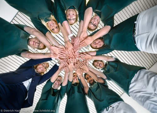 Das Team hält zusammen