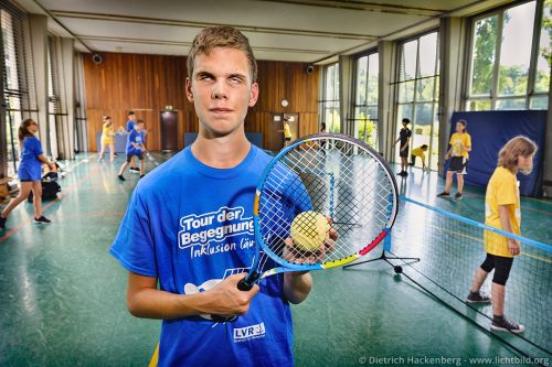 Blindentennis — Tour der Begenung in Duisburg